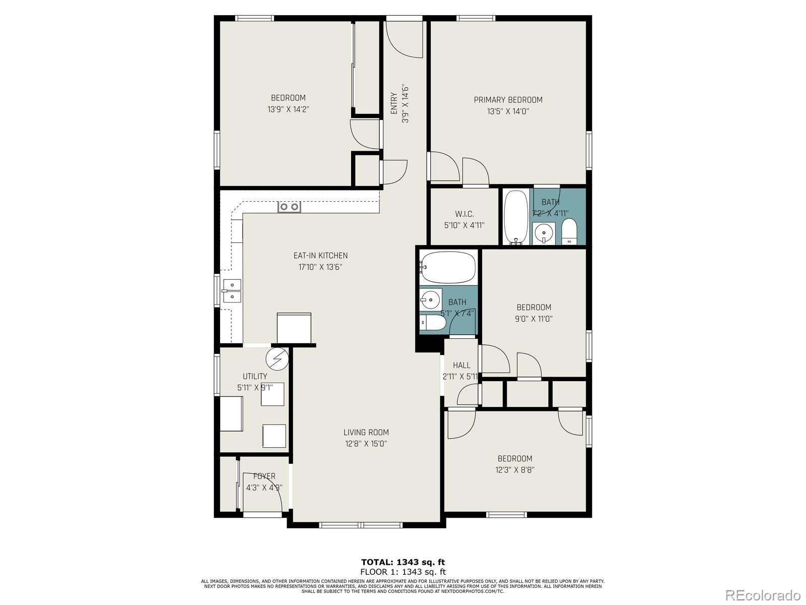 MLS Image #10 for 4545  raritan street,denver, Colorado