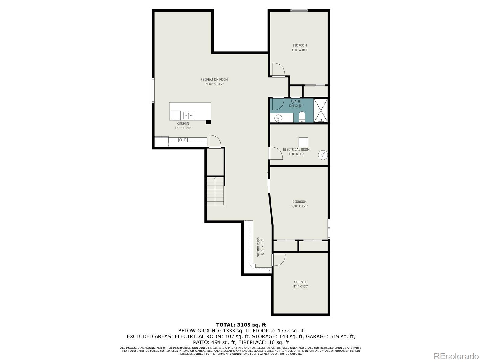 MLS Image #22 for 1170  mcmurdo circle,castle rock, Colorado