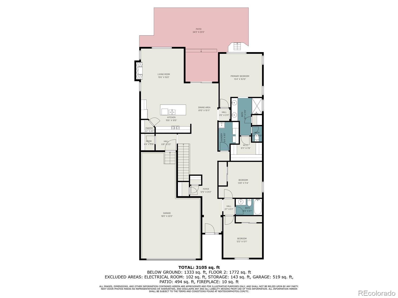 MLS Image #23 for 1170  mcmurdo circle,castle rock, Colorado