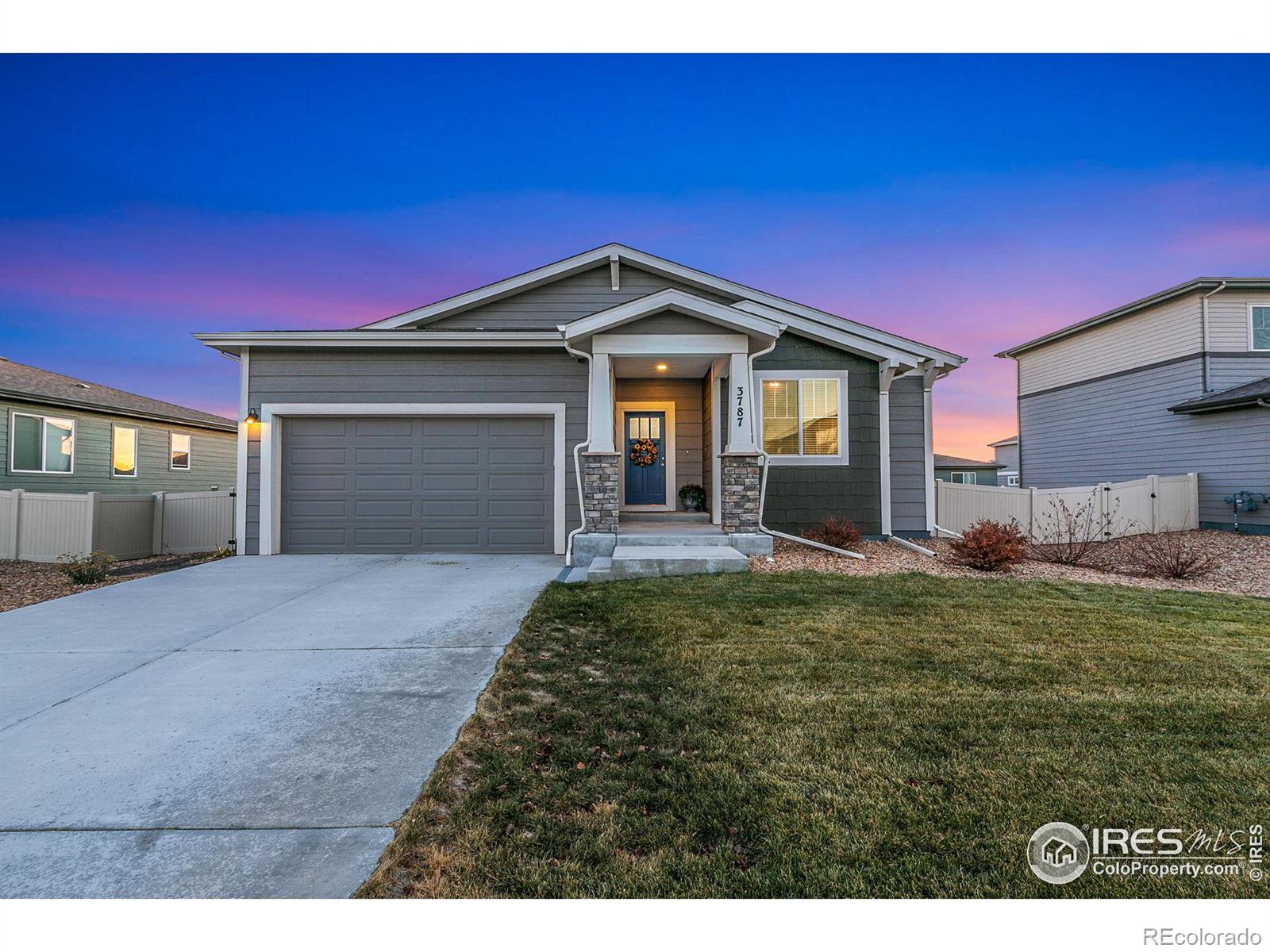 MLS Image #0 for 3787  beech tree street,wellington, Colorado