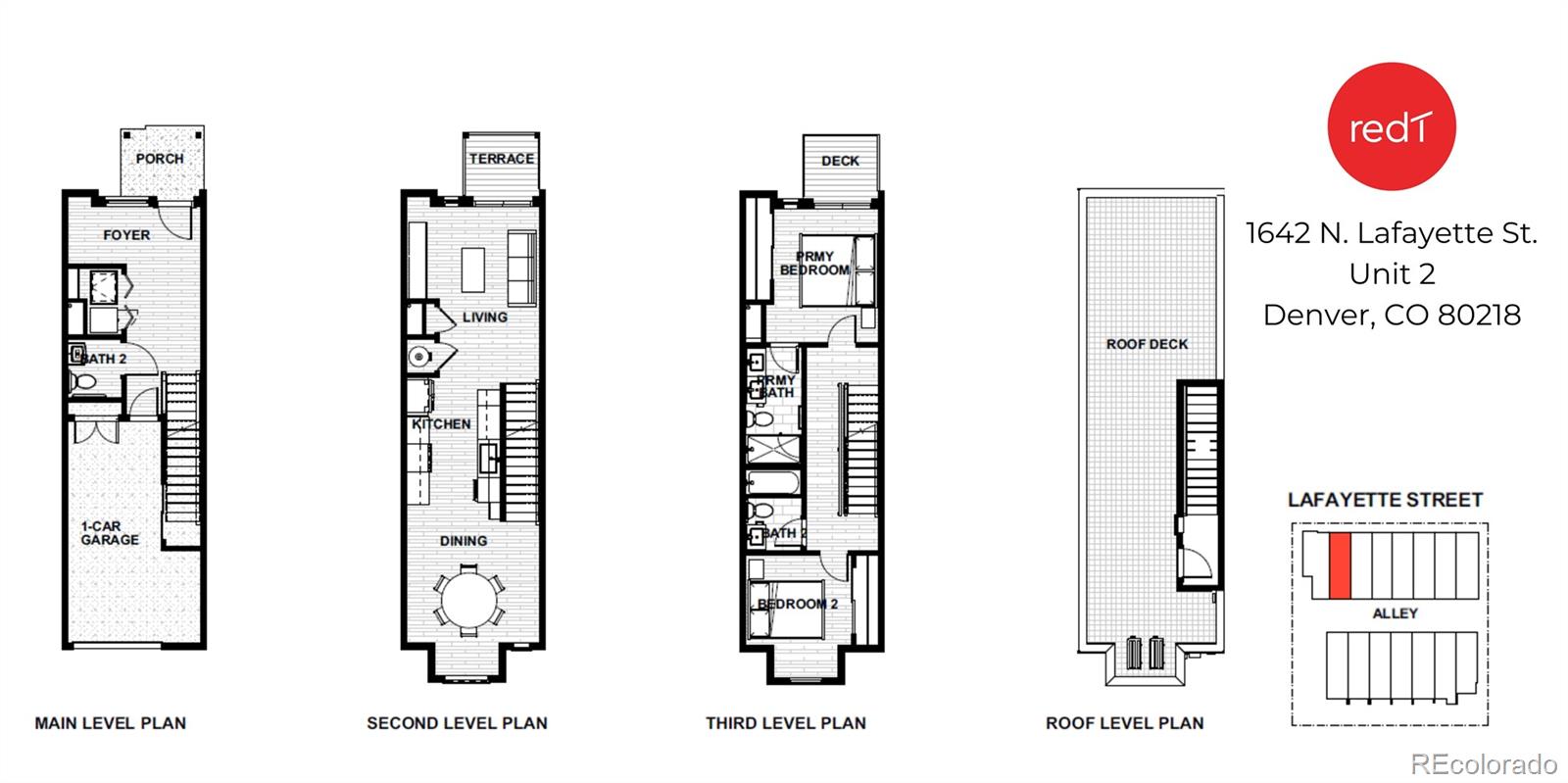 MLS Image #2 for 1642 n lafayette street 2,denver, Colorado