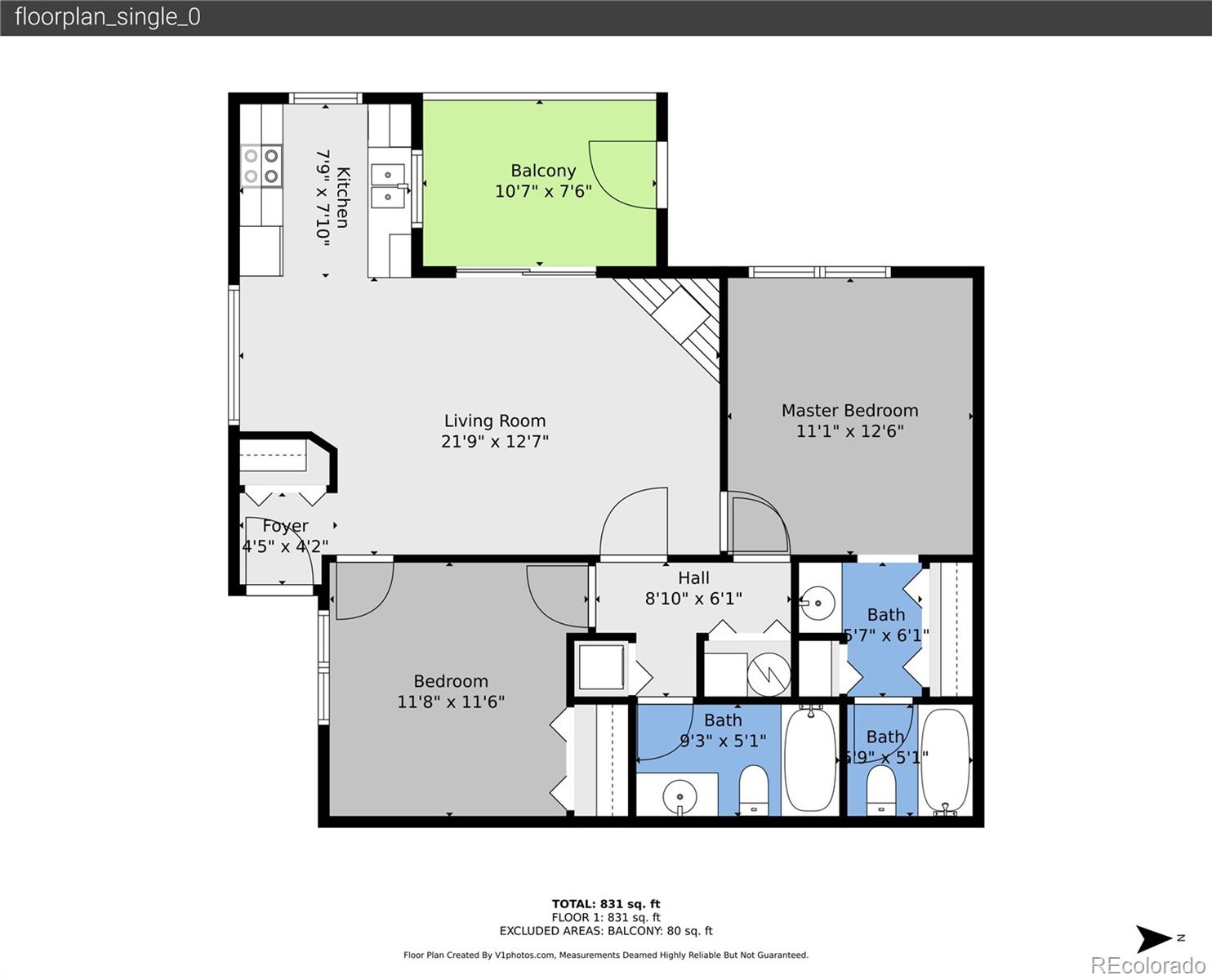 MLS Image #21 for 8015 w eastman place 106,lakewood, Colorado