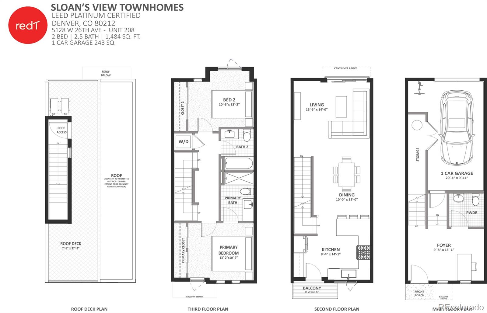 MLS Image #5 for 5128 w 26th avenue,denver, Colorado