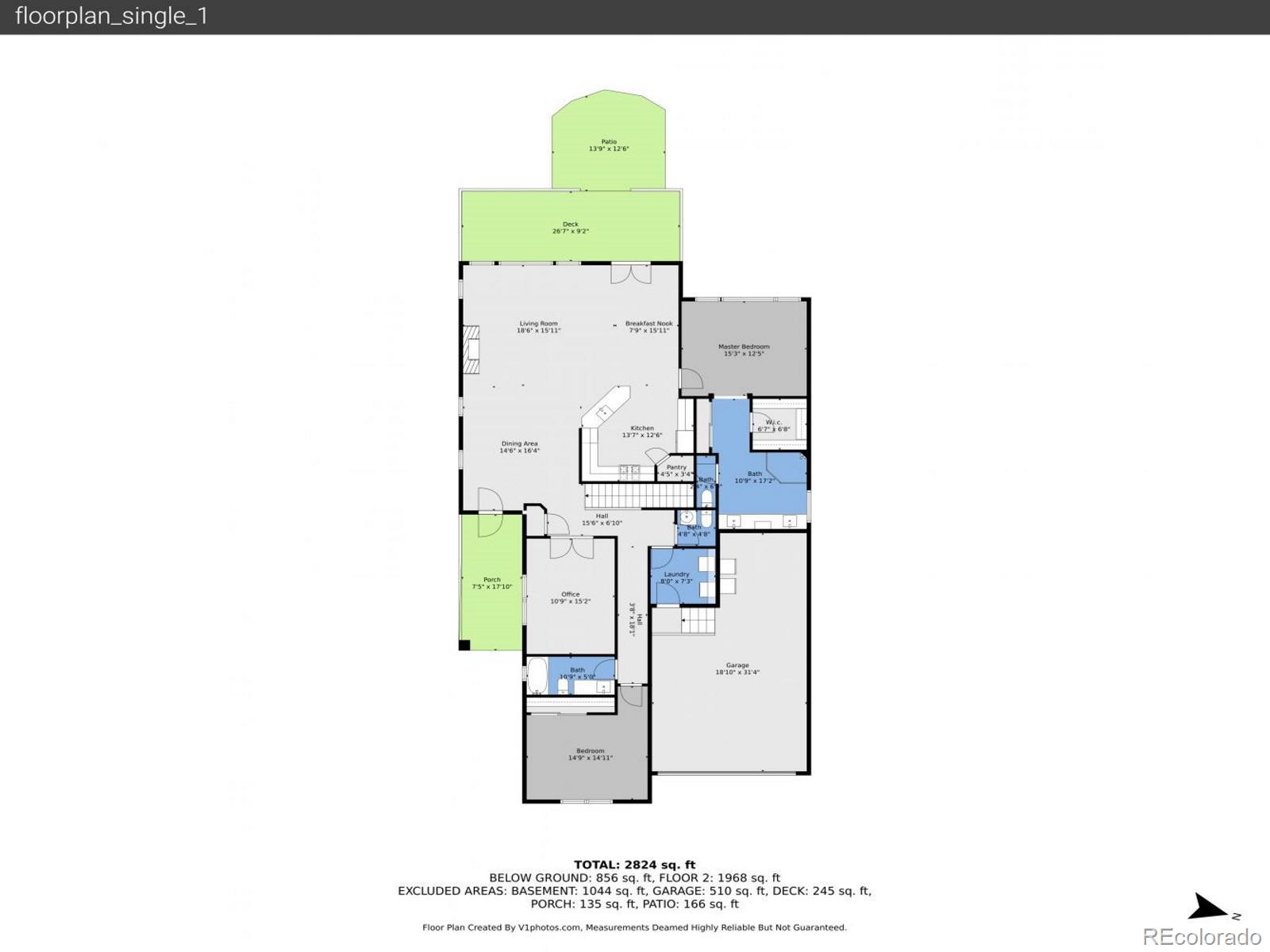 MLS Image #46 for 7831 s algonquian way,aurora, Colorado