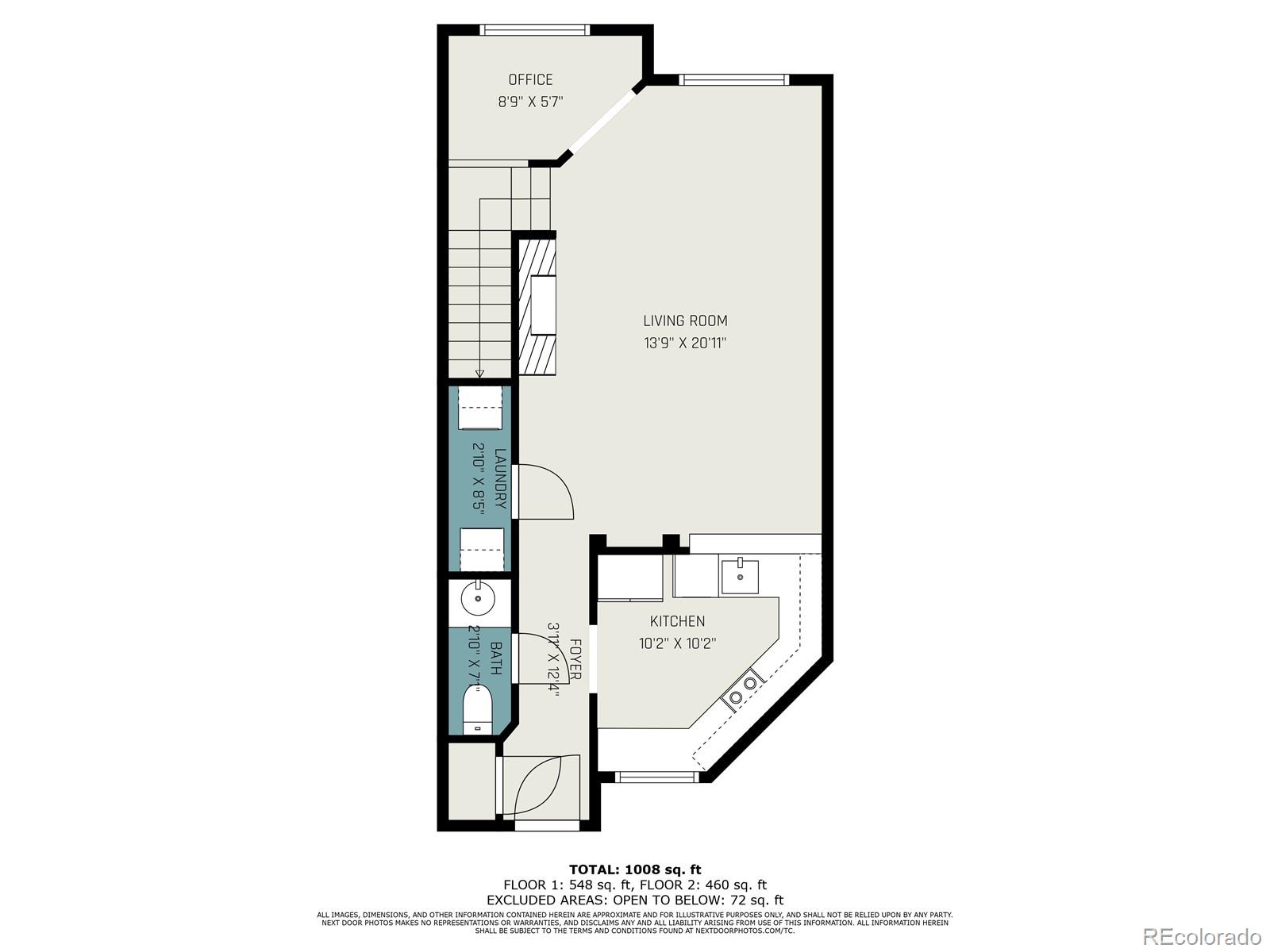 MLS Image #11 for 1330 s monaco parkway 3,denver, Colorado