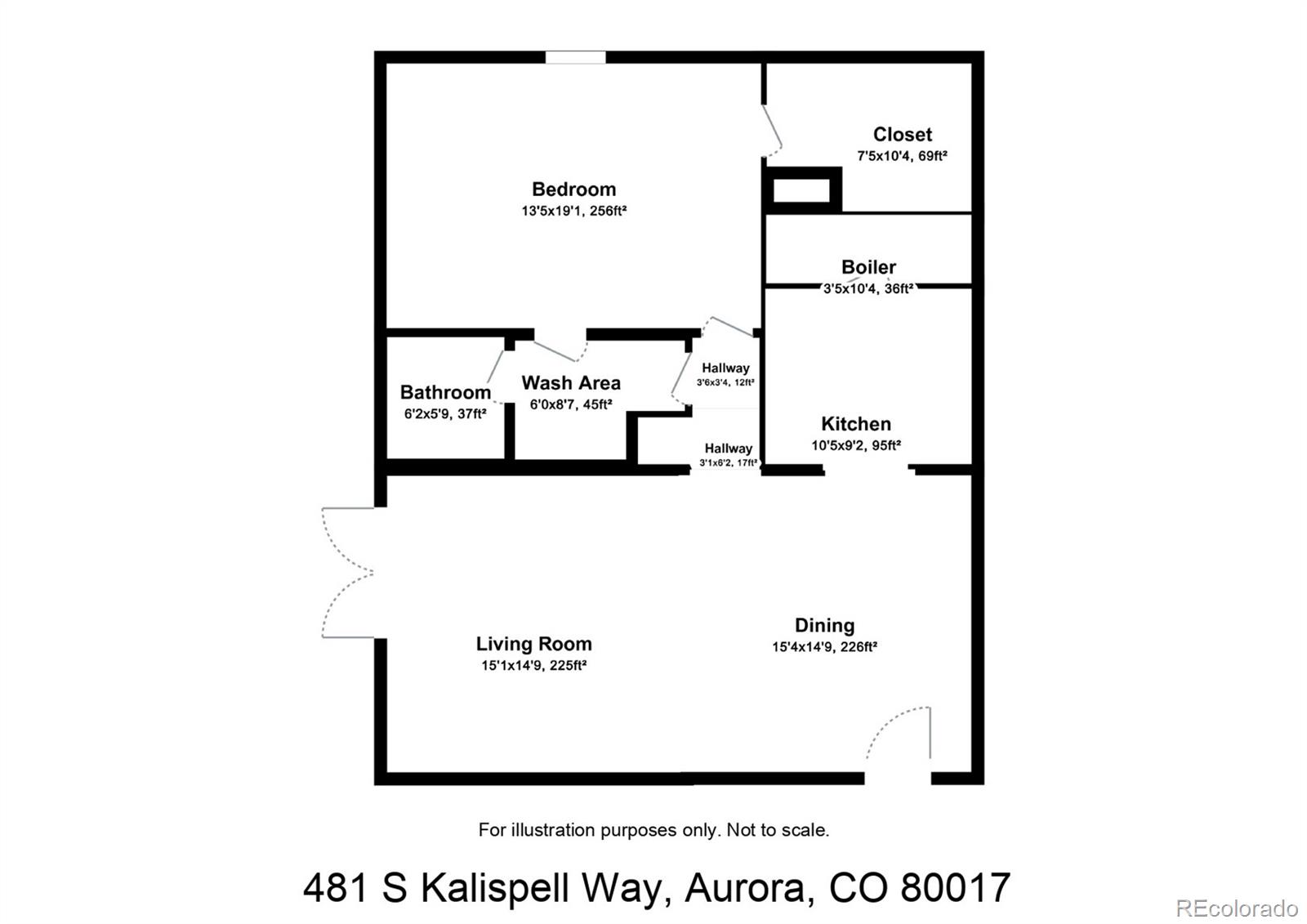 MLS Image #10 for 481 s kalispell way 302,aurora, Colorado