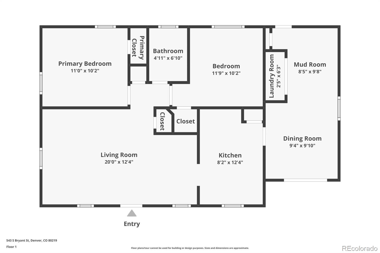 MLS Image #29 for 543 s bryant street,denver, Colorado