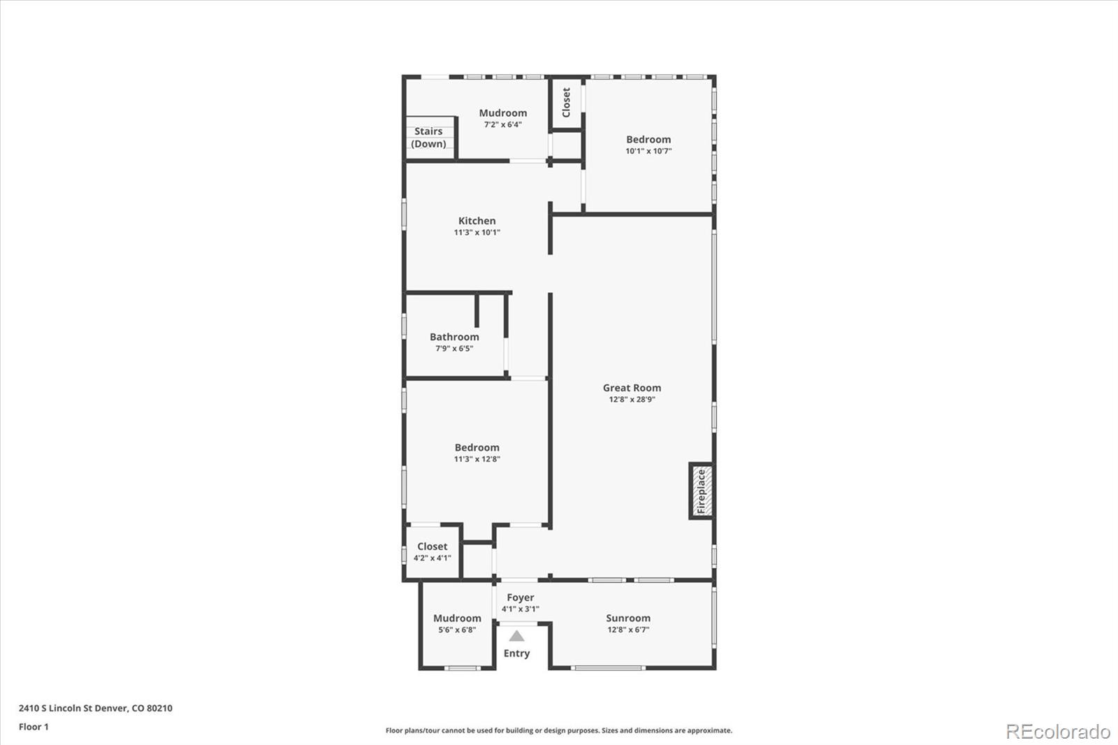 MLS Image #2 for 2410 s lincoln street,denver, Colorado