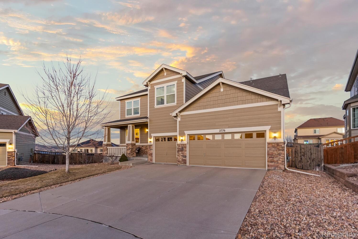 MLS Image #1 for 2776  badlands court,castle rock, Colorado