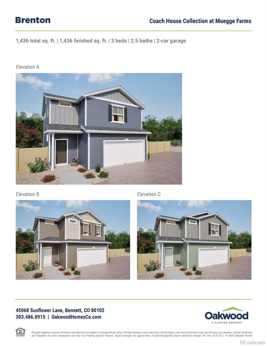 MLS Image #1 for 46541  sunflower lane,bennett, Colorado