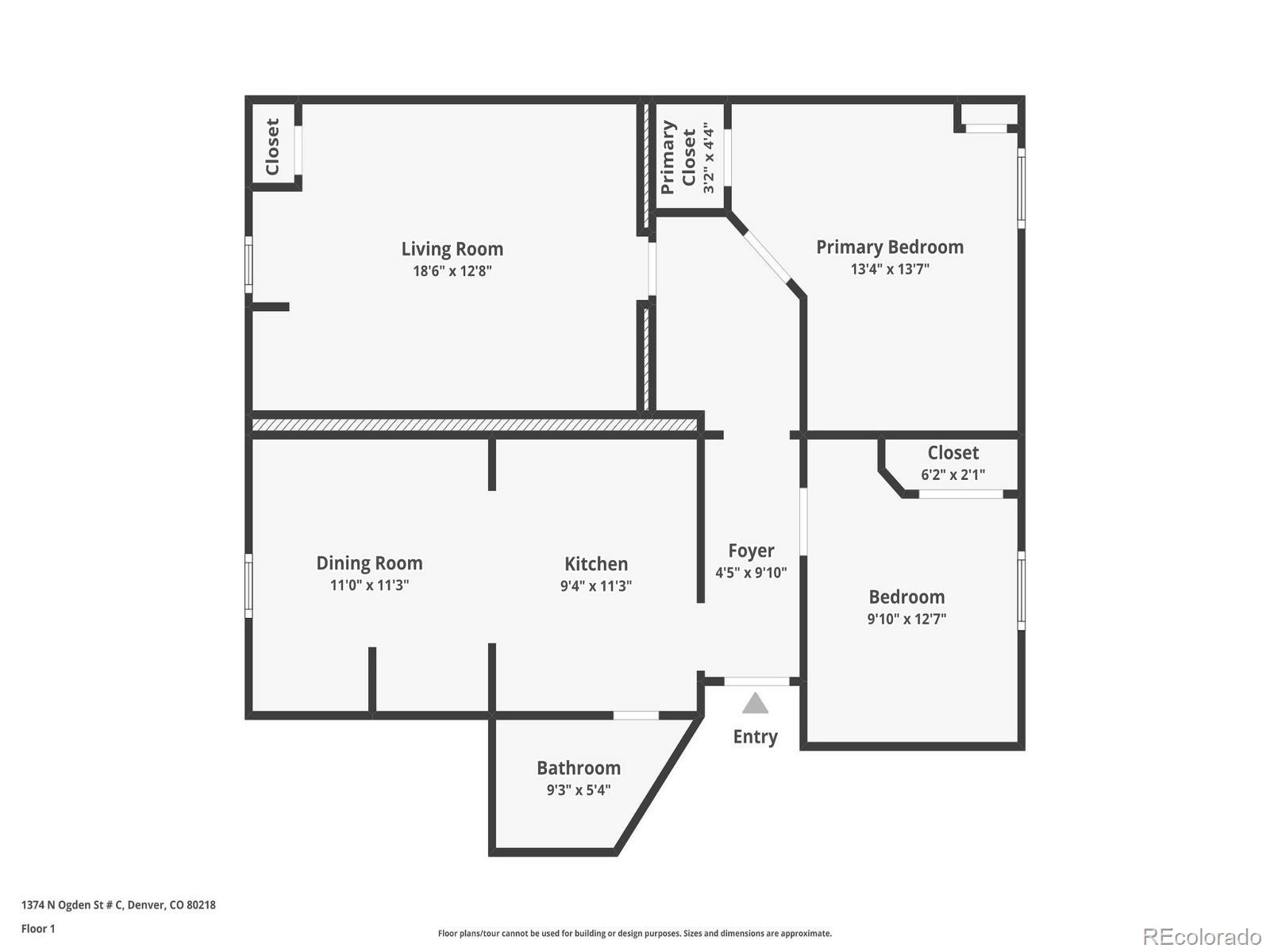 MLS Image #13 for 1374 n ogden street c,denver, Colorado