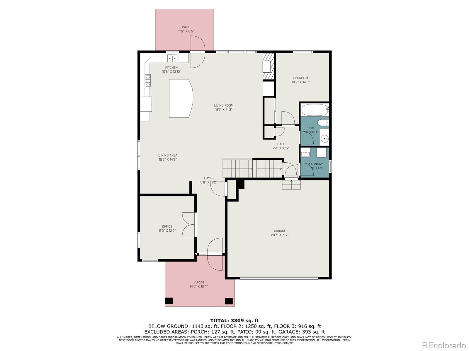 MLS Image #44 for 1022  spruce street,denver, Colorado