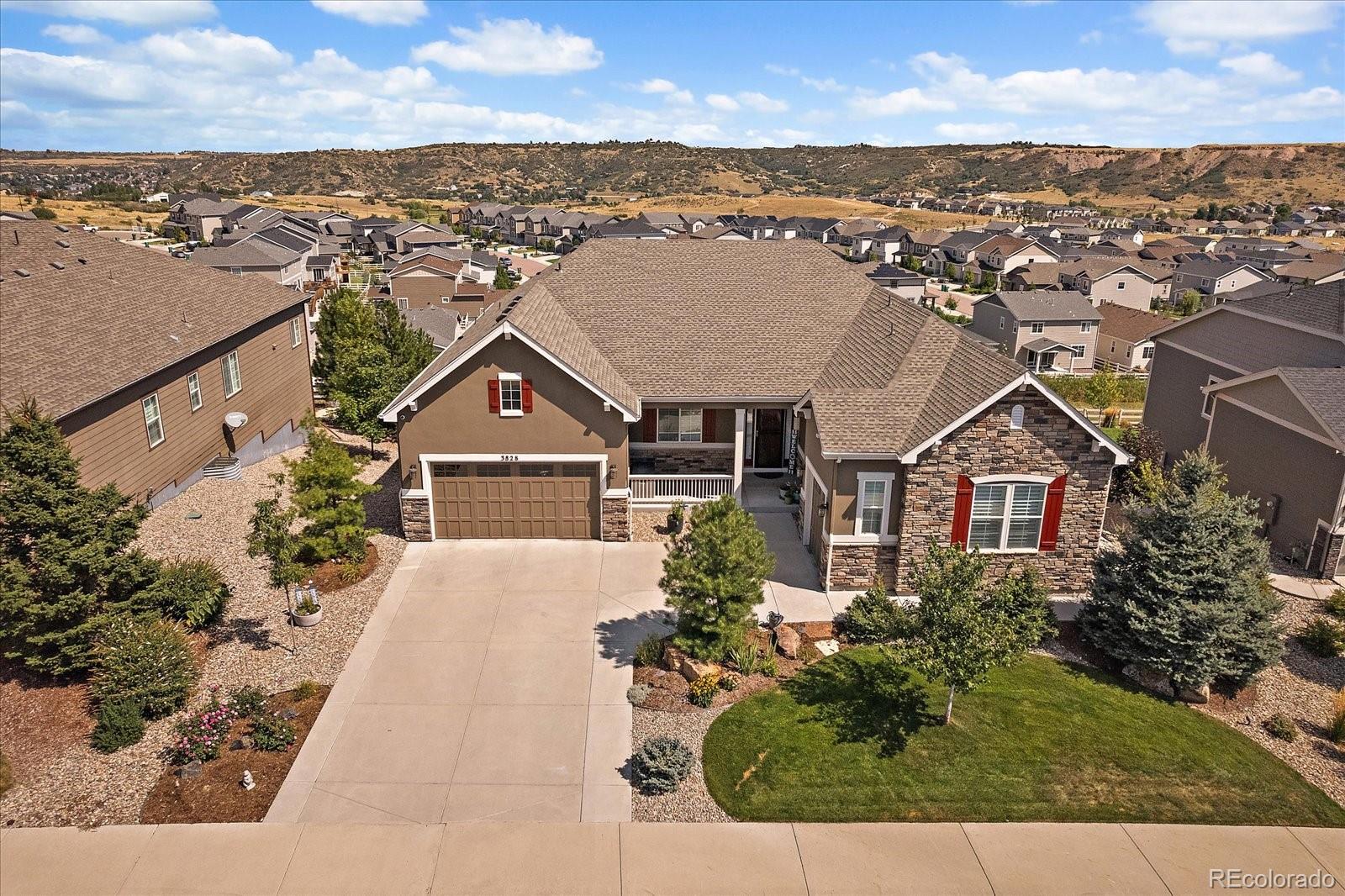 MLS Image #0 for 3828  mighty oaks street,castle rock, Colorado