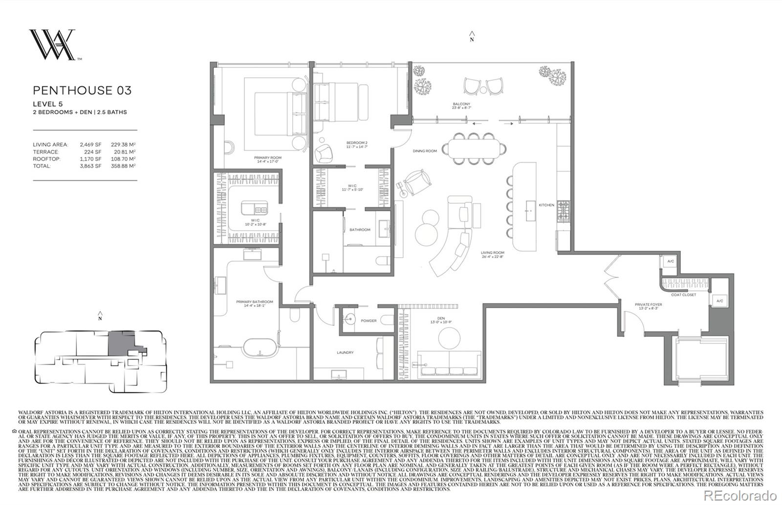 MLS Image #9 for 185  steele street 503,denver, Colorado