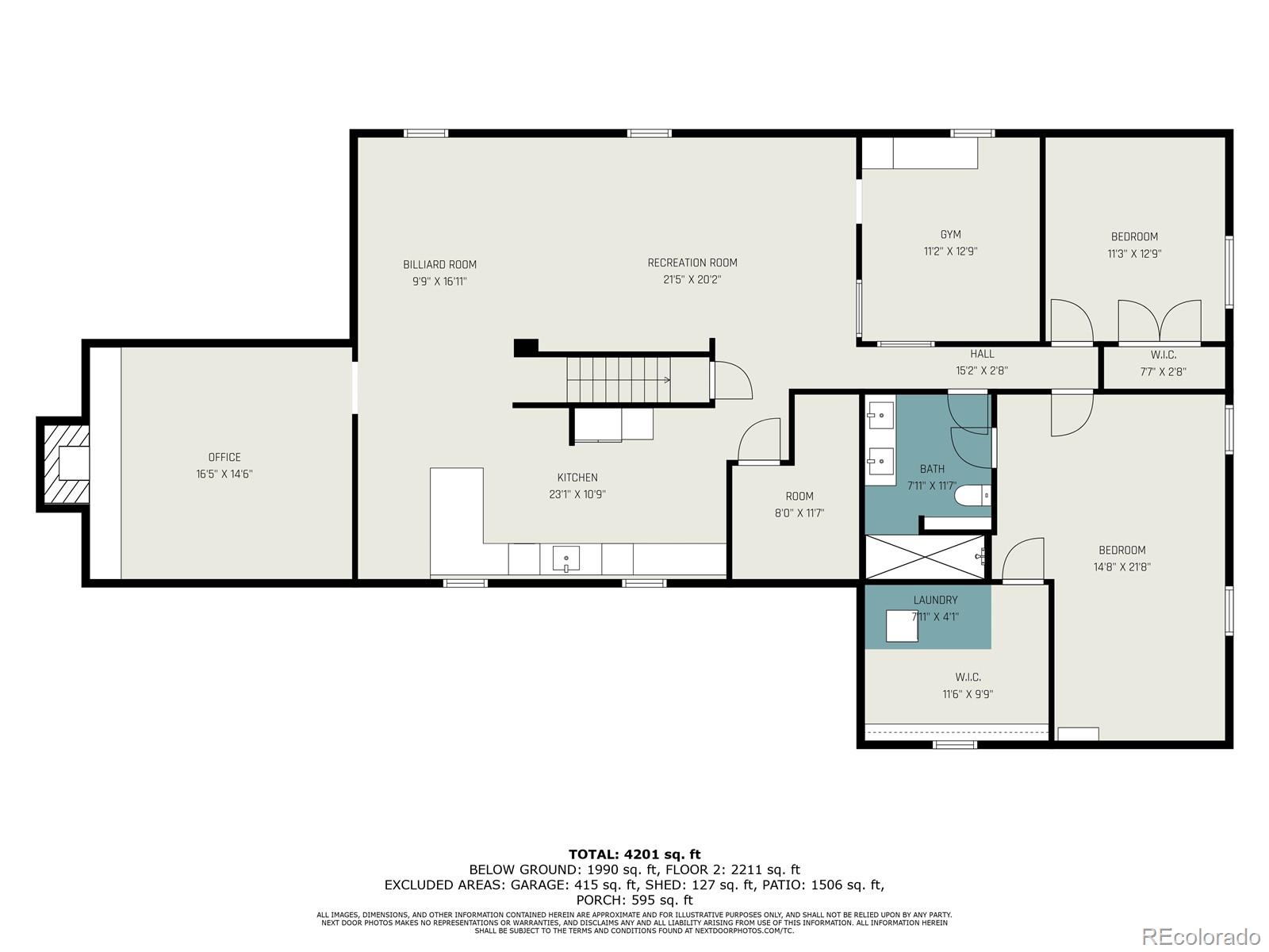 MLS Image #43 for 5121 w plymouth drive,littleton, Colorado