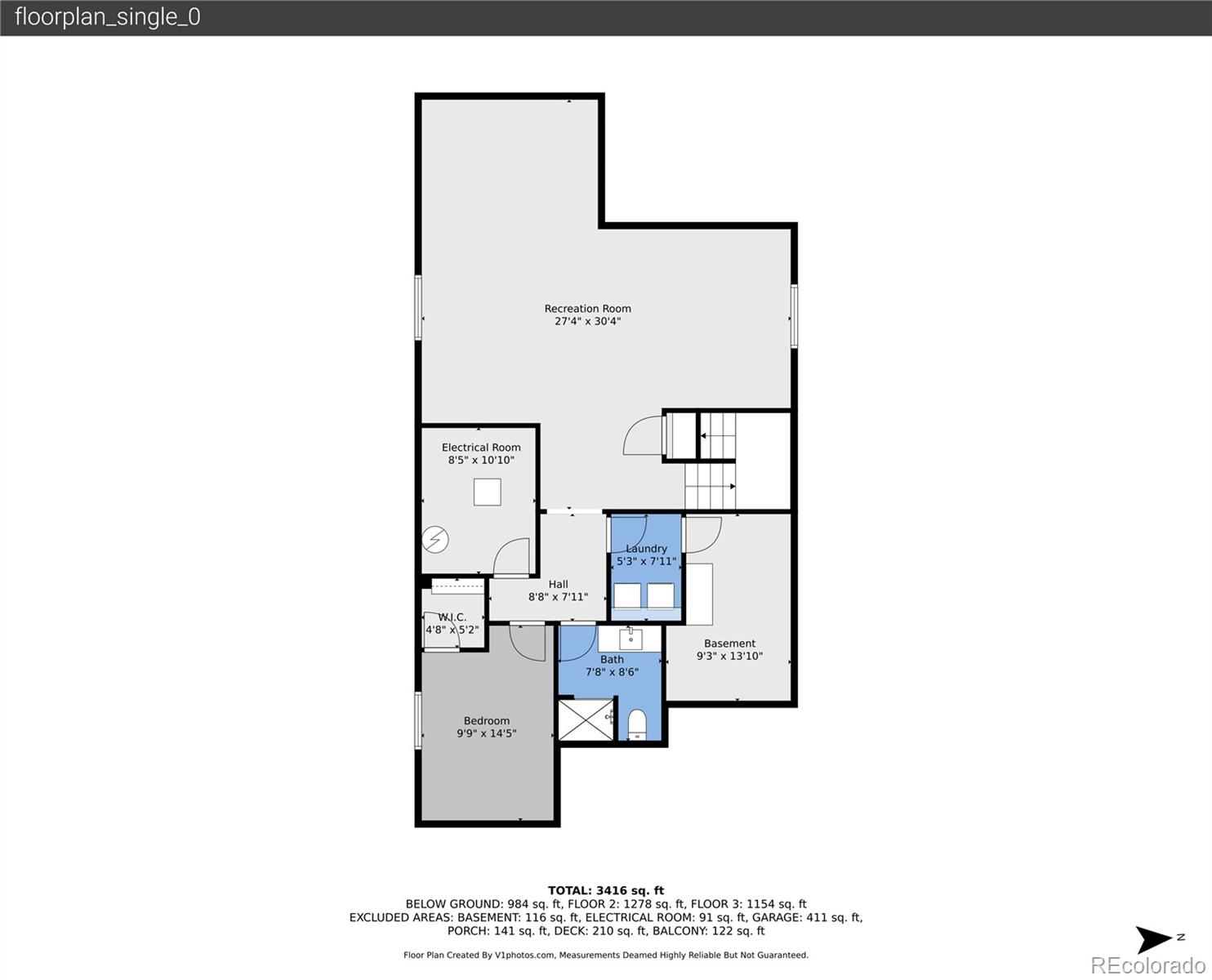 MLS Image #47 for 2667  xanthia court,denver, Colorado