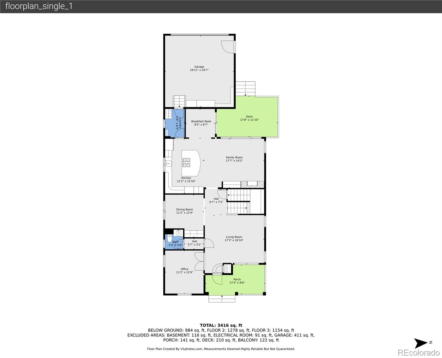 MLS Image #48 for 2667  xanthia court,denver, Colorado