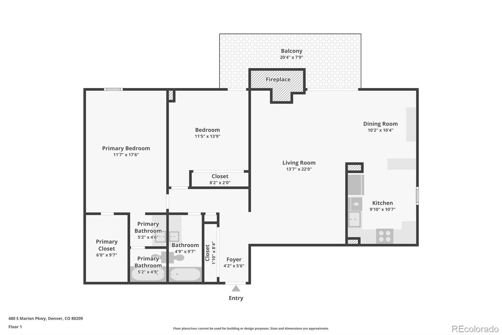 MLS Image #25 for 480 s marion parkway,denver, Colorado