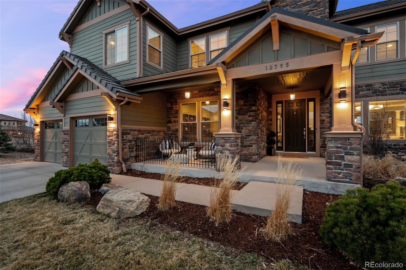 MLS Image #1 for 10795  sundial rim road,highlands ranch, Colorado