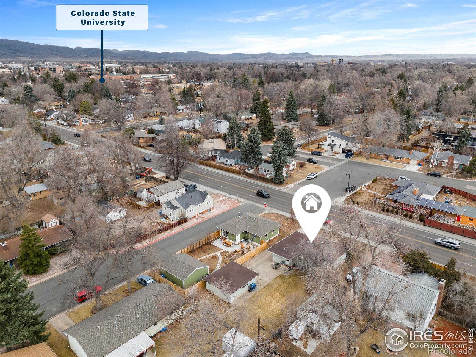 MLS Image #2 for 603 e prospect road,fort collins, Colorado