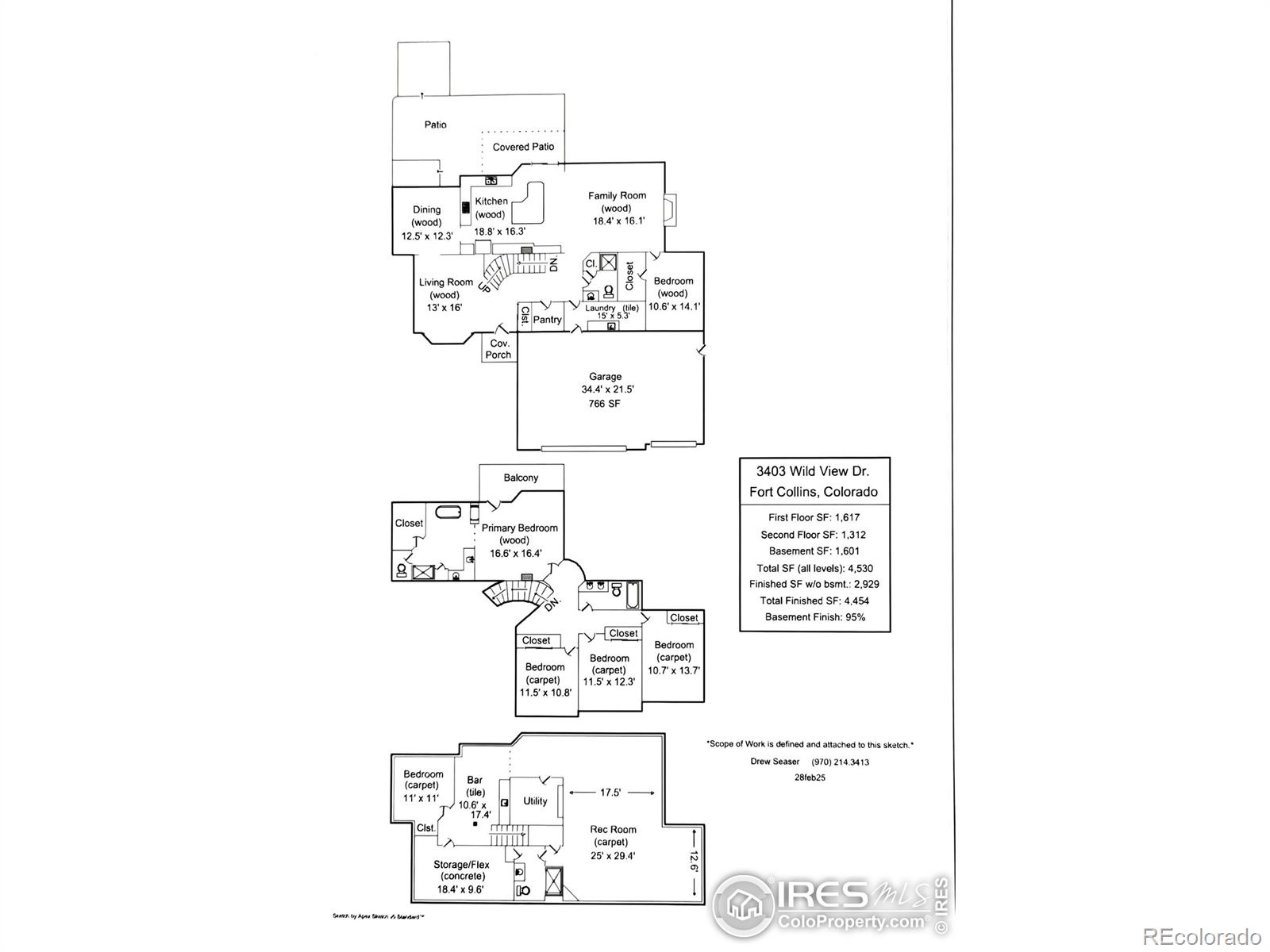 MLS Image #38 for 3403  wild view drive,fort collins, Colorado