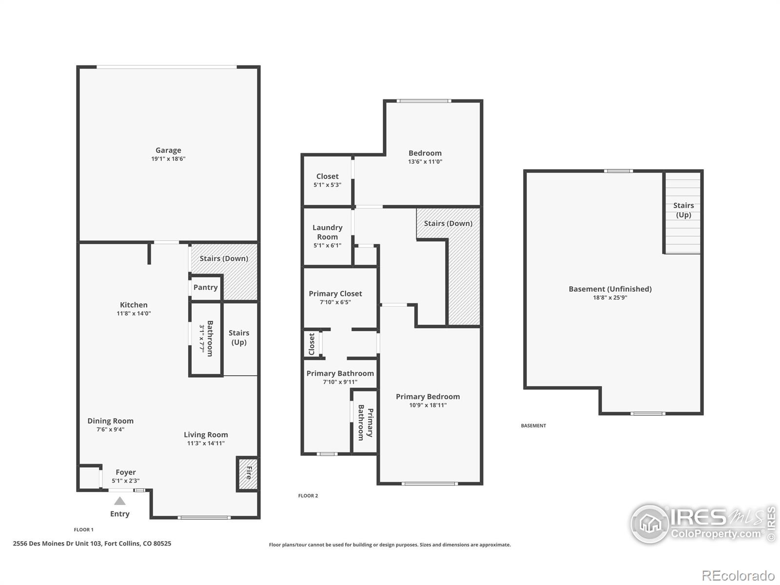 MLS Image #17 for 2556  des moines drive,fort collins, Colorado