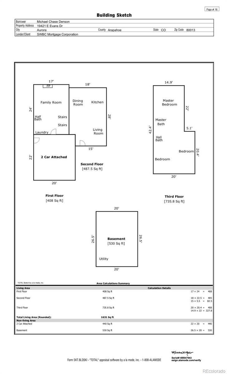 MLS Image #32 for 19421 e evans drive,aurora, Colorado
