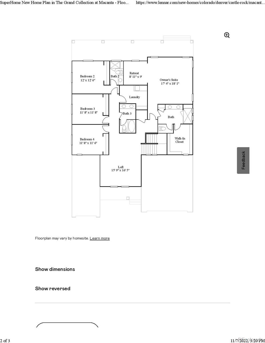 MLS Image #18 for 3979  descent street,castle rock, Colorado