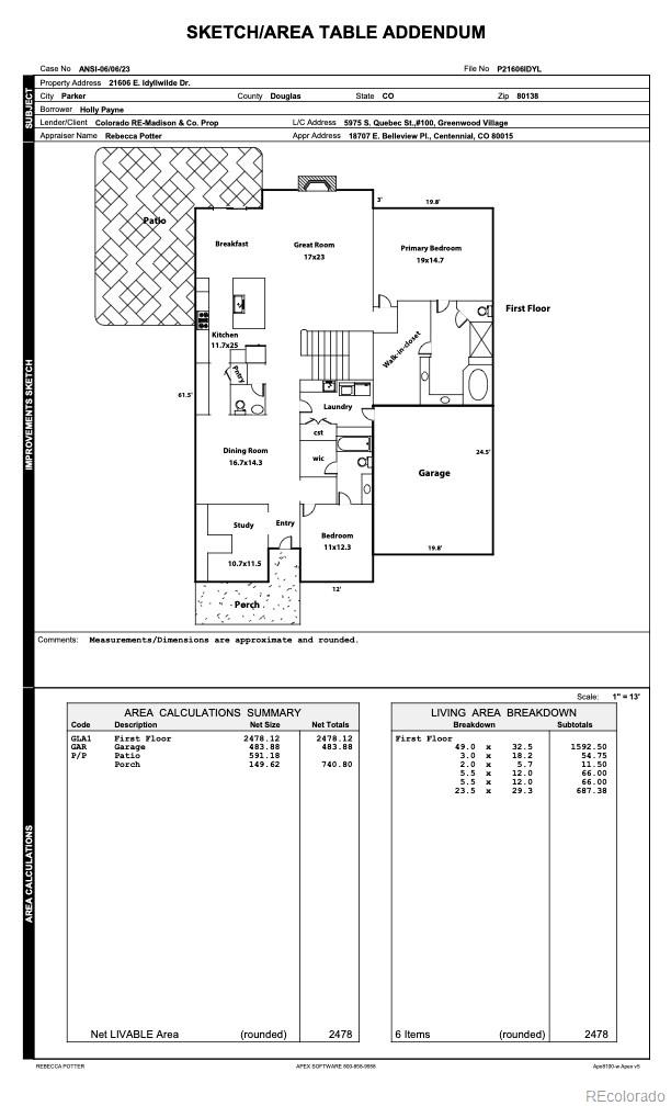 MLS Image #40 for 21606 e idyllwilde drive,parker, Colorado