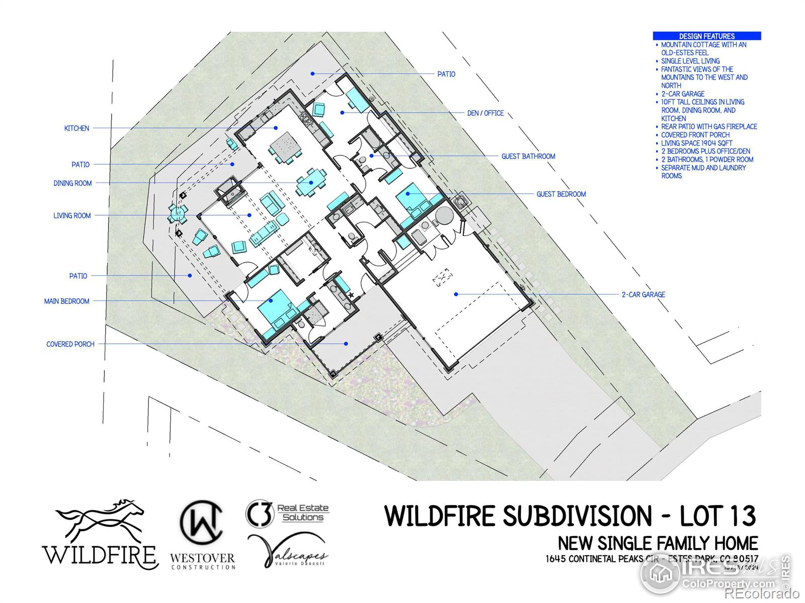 MLS Image #2 for 1760  continental peaks circle,estes park, Colorado