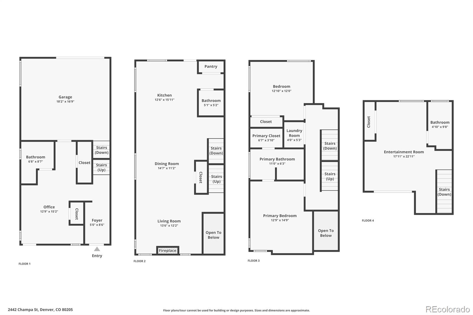 MLS Image #44 for 2442  champa street,denver, Colorado