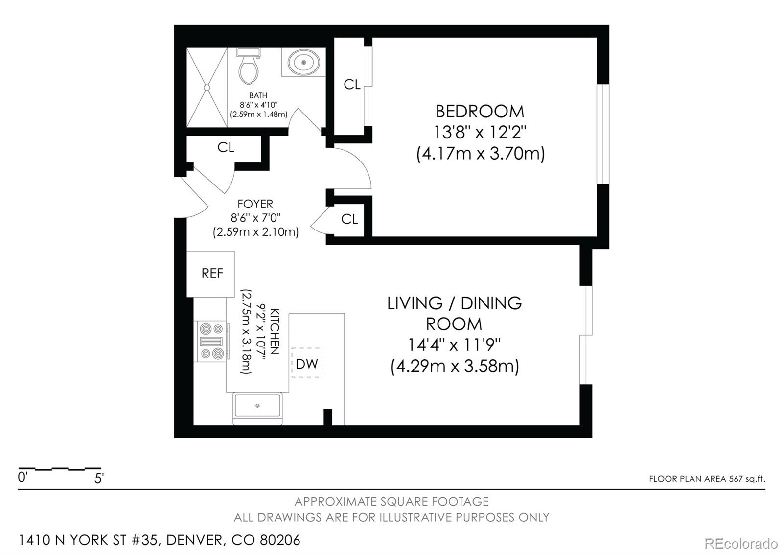 MLS Image #23 for 1410  york street,denver, Colorado
