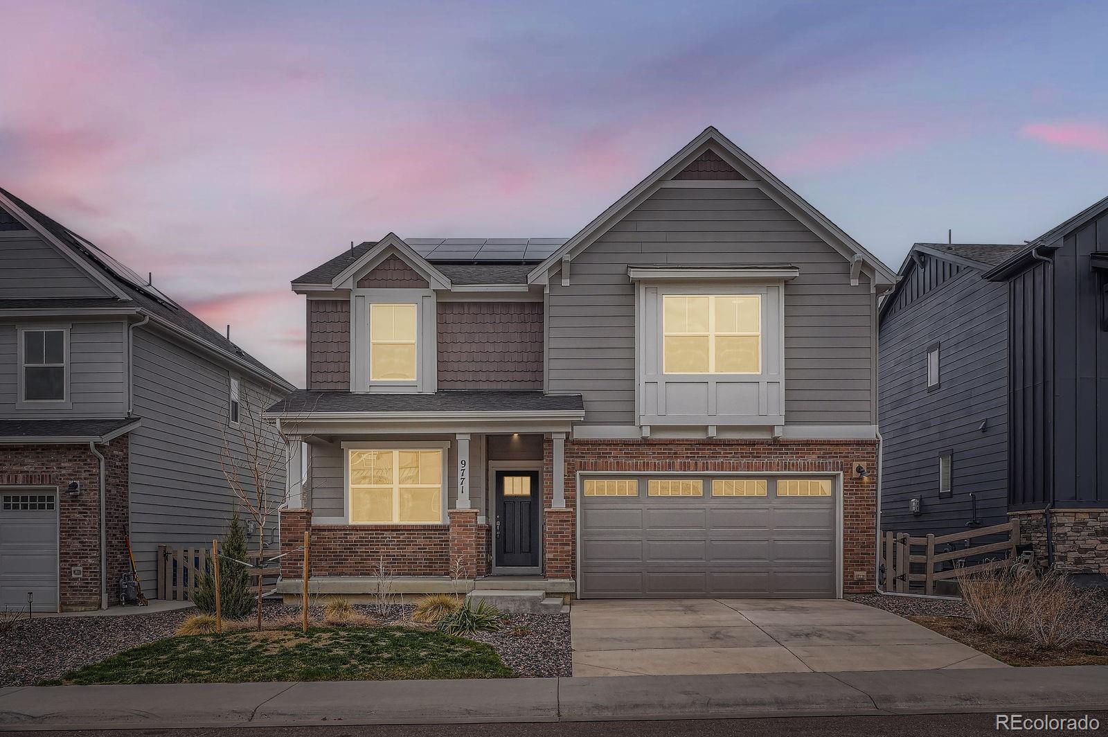 MLS Image #1 for 9771  rosalee peak street,littleton, Colorado