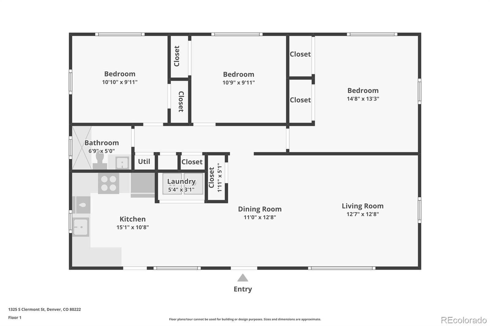 MLS Image #15 for 1325 s clermont street,denver, Colorado
