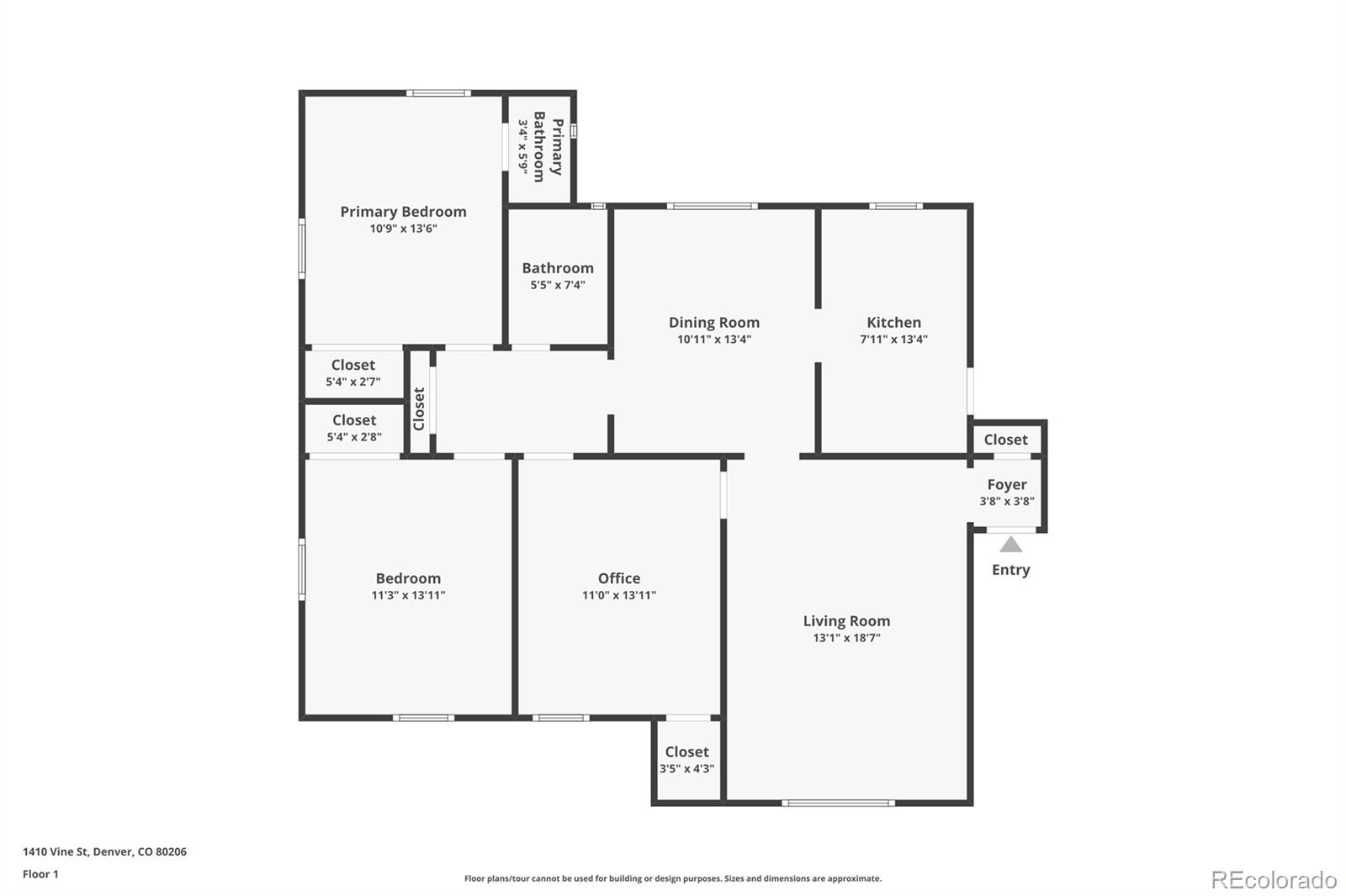 MLS Image #46 for 1410  vine street,denver, Colorado