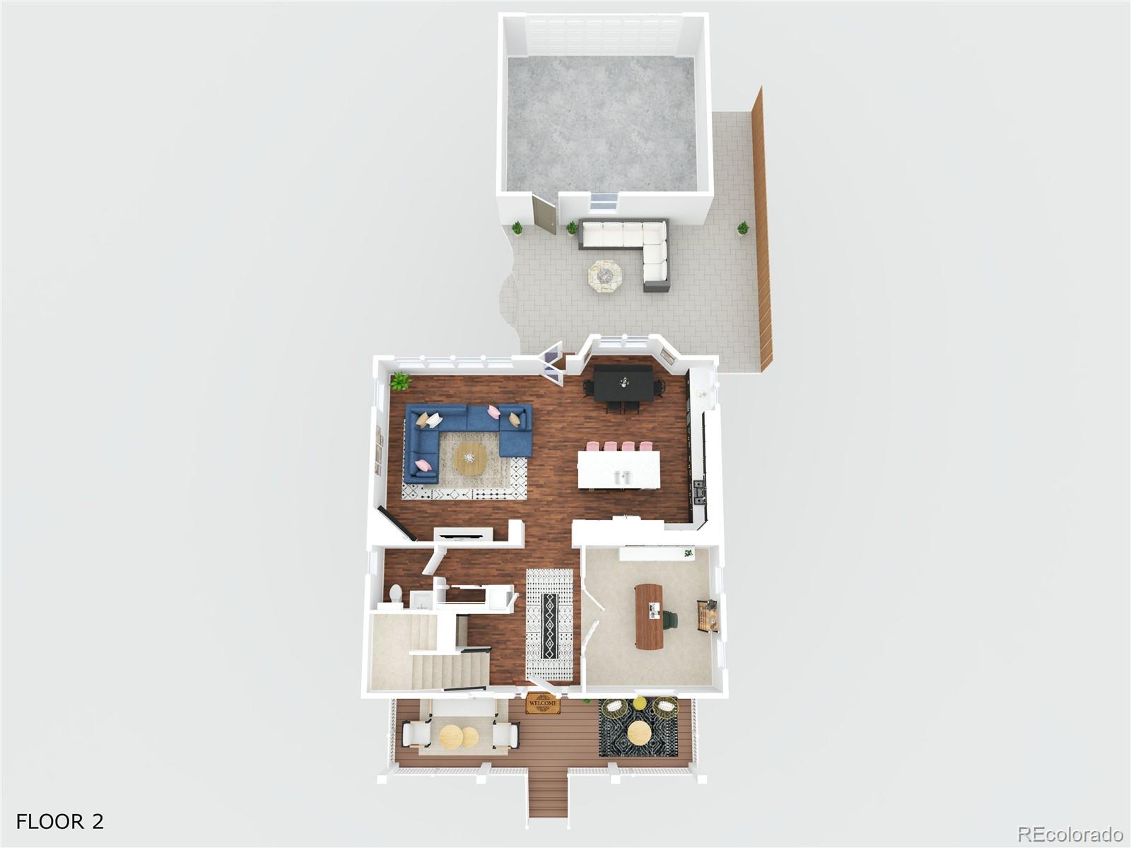 MLS Image #43 for 3476  beeler court,denver, Colorado