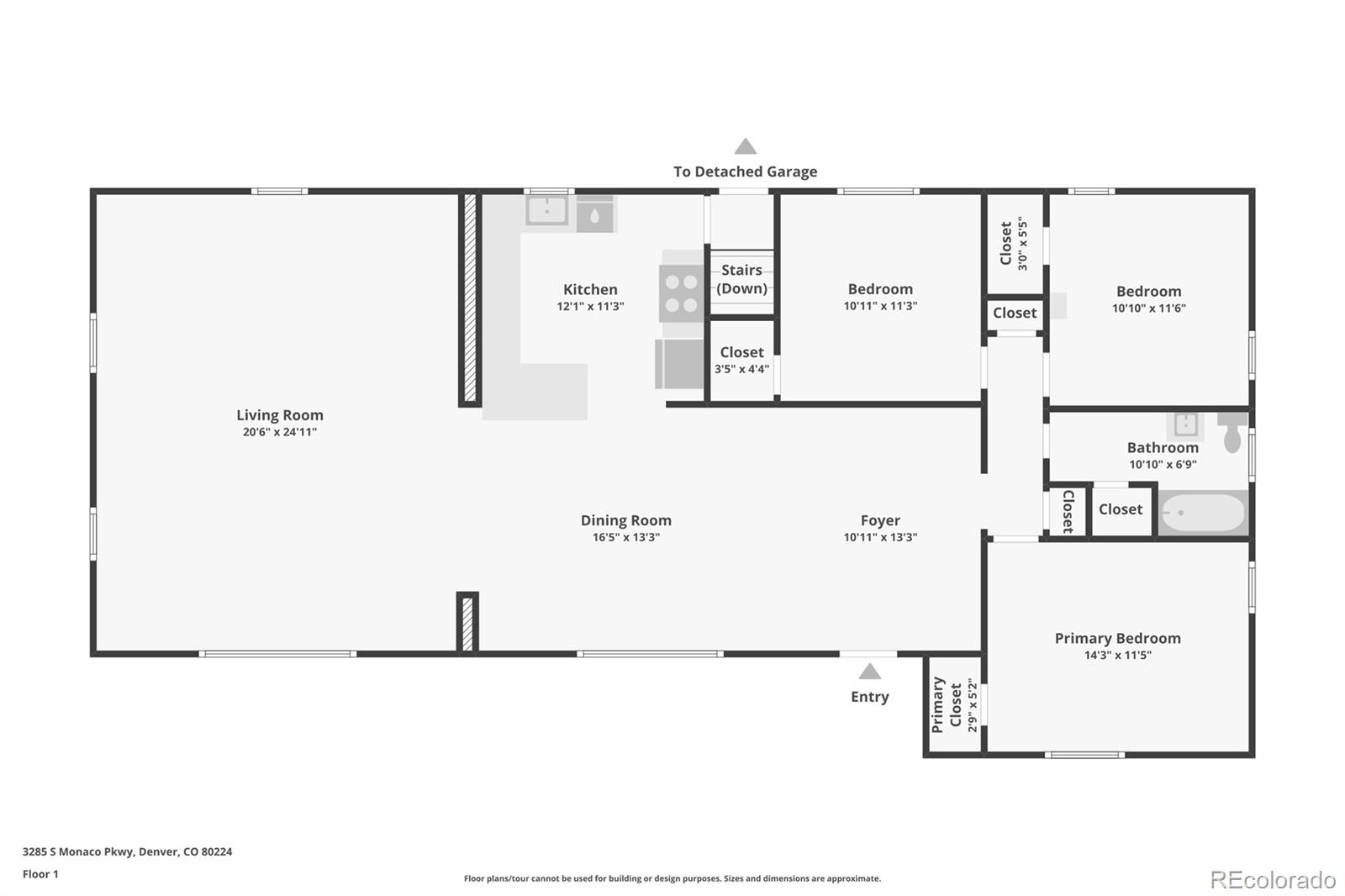 MLS Image #46 for 3285 n monaco parkway,denver, Colorado
