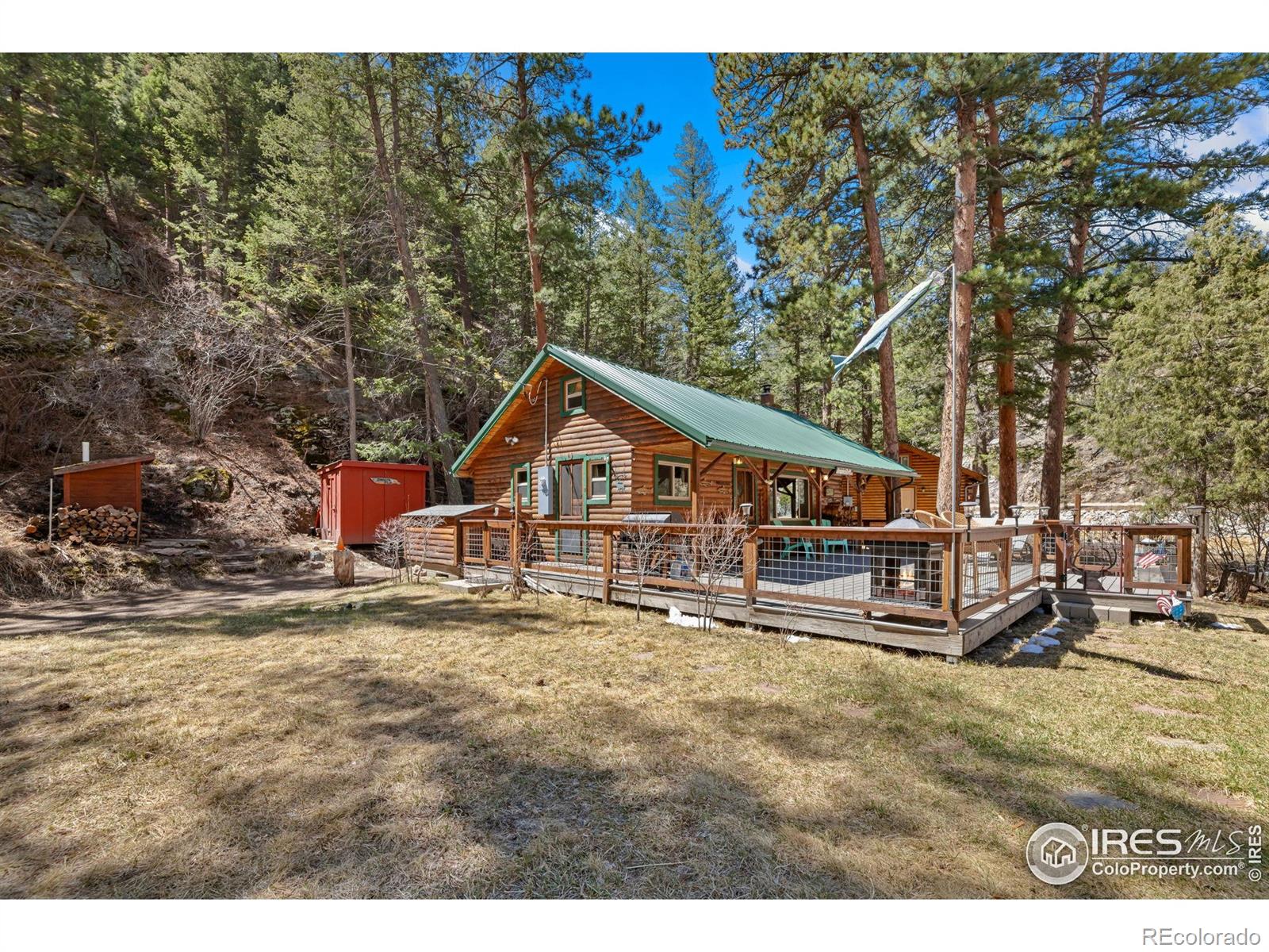MLS Image #3 for 11  rainbow trout lane,drake, Colorado