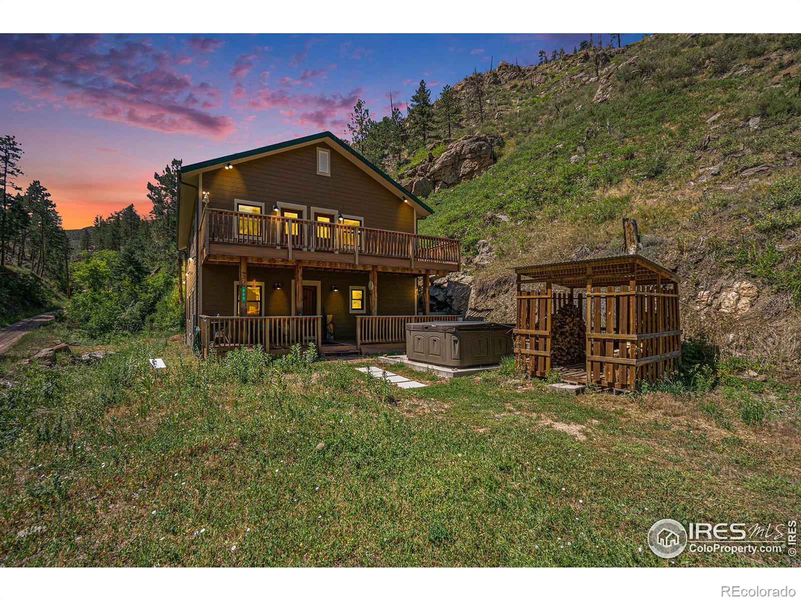 MLS Image #37 for 223  kings canyon road,bellvue, Colorado