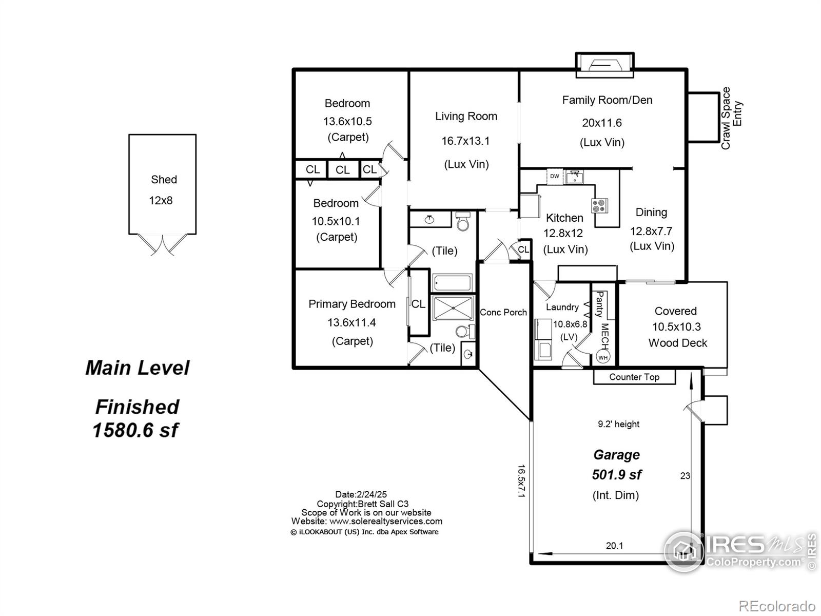 MLS Image #39 for 3005  white oak court,loveland, Colorado