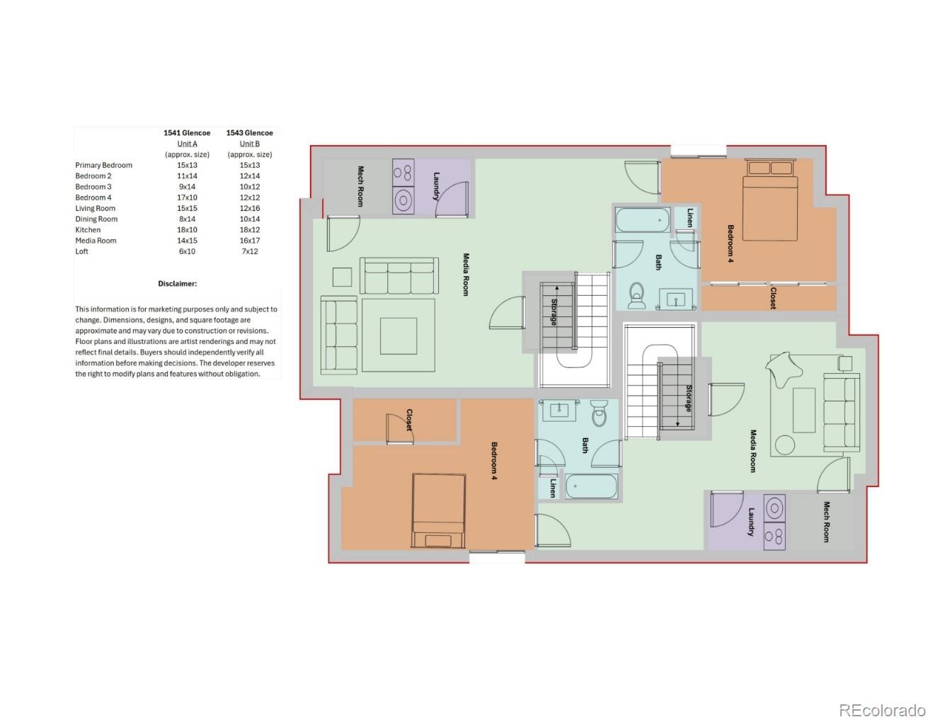 MLS Image #49 for 1543  glencoe street,denver, Colorado