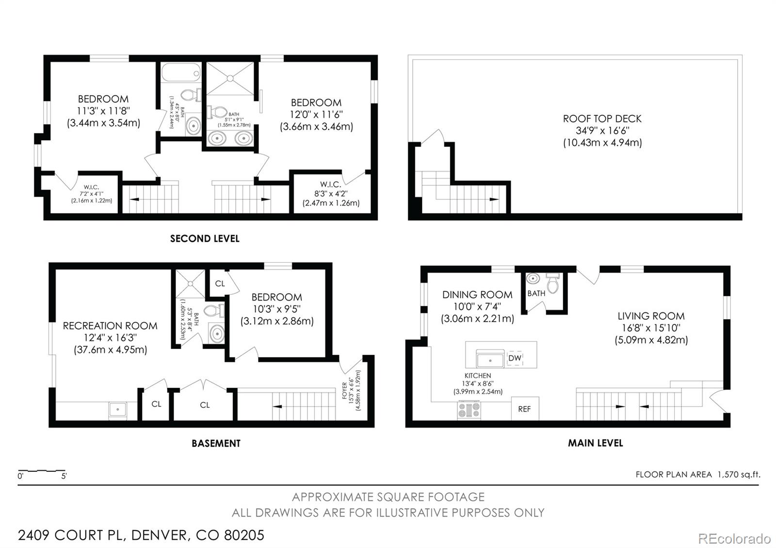 MLS Image #49 for 2409  court place,denver, Colorado