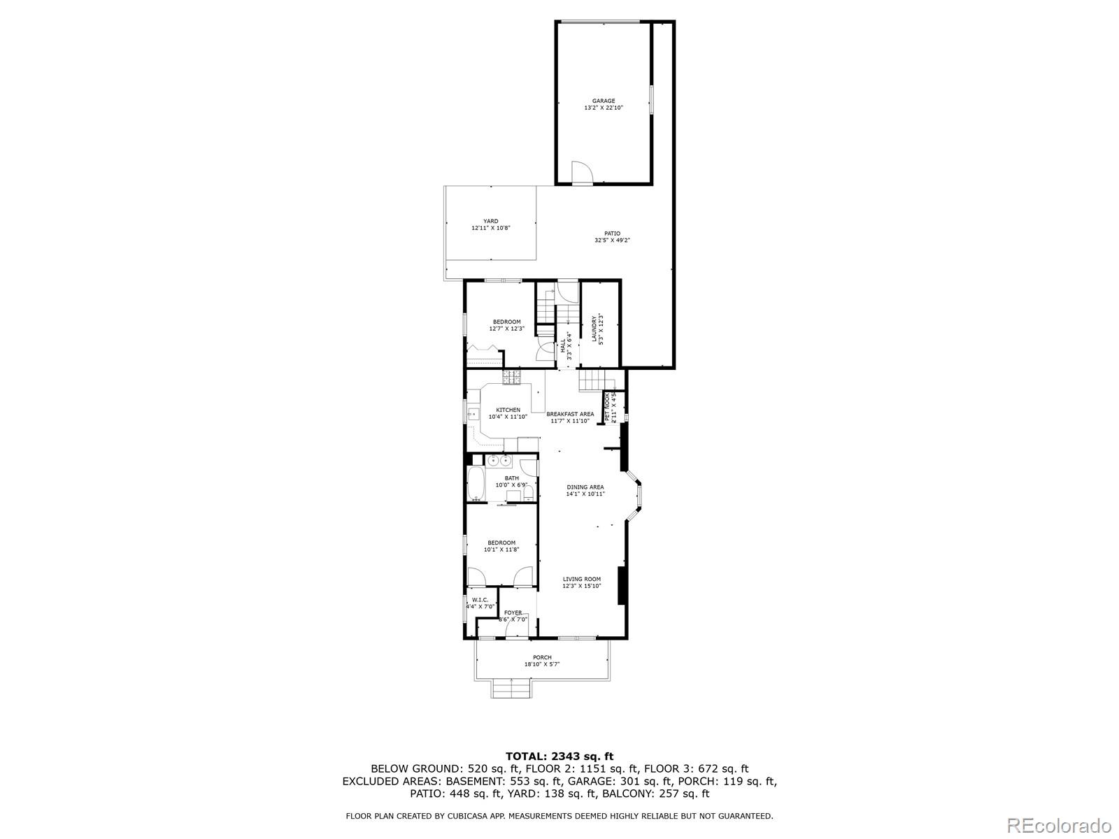 MLS Image #47 for 3354  vallejo street,denver, Colorado