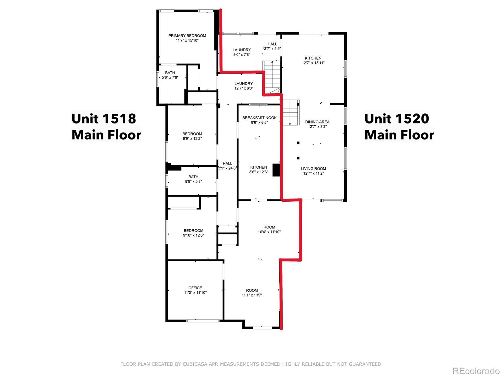 MLS Image #48 for 1518-1520 s sherman street,denver, Colorado