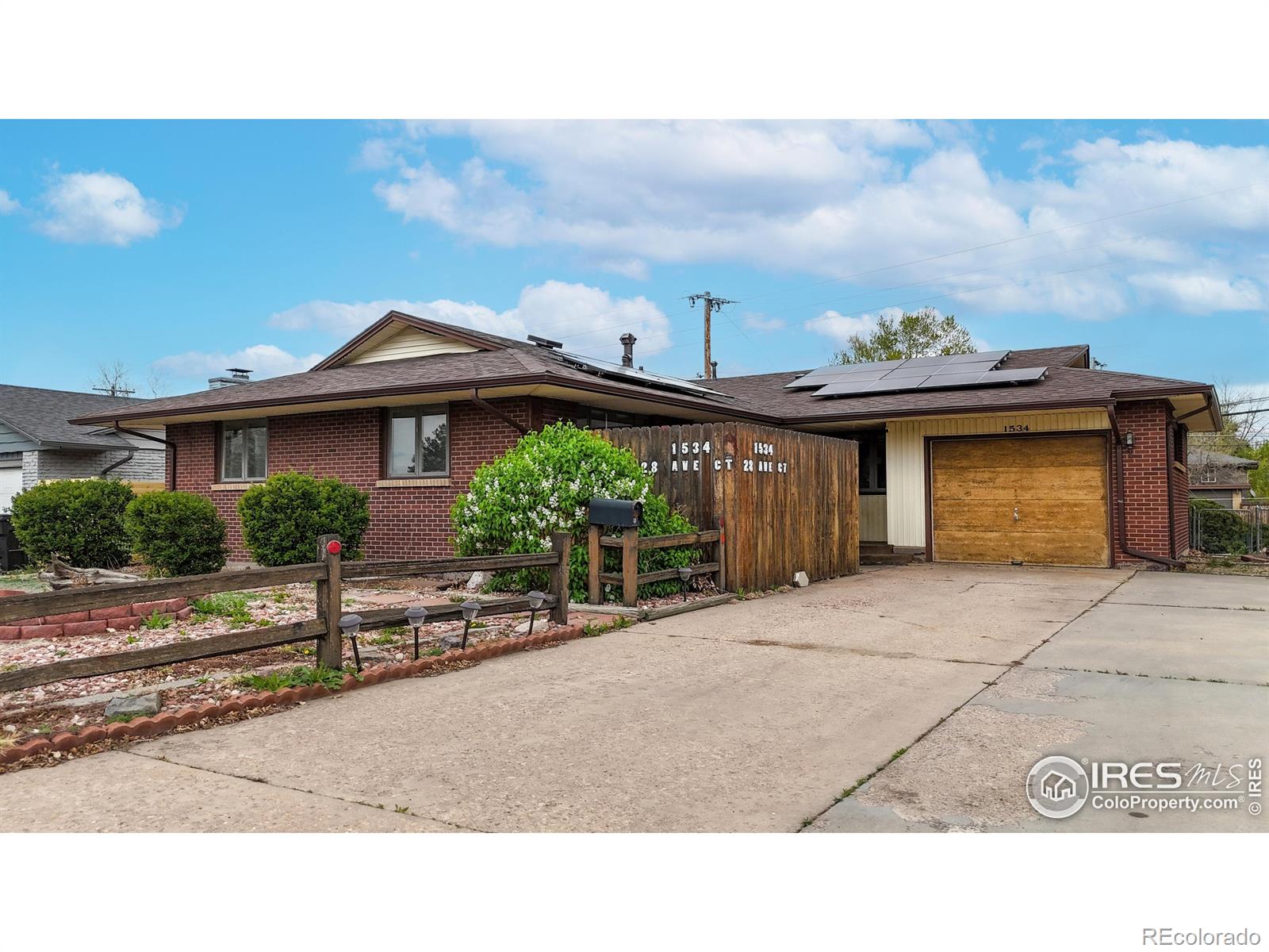 MLS Image #1 for 1534  28th ave ct,greeley, Colorado