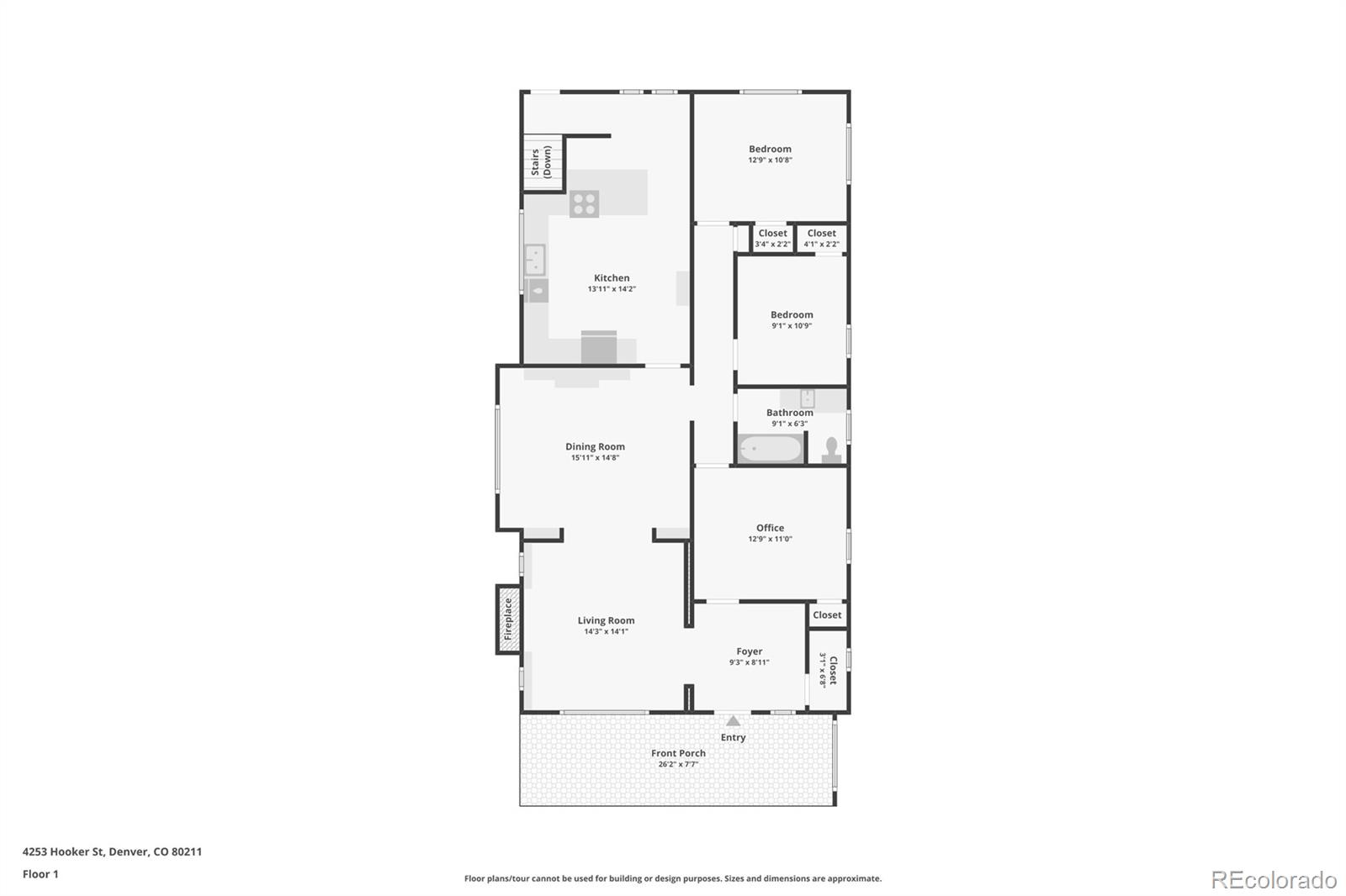 MLS Image #40 for 4253  hooker street,denver, Colorado