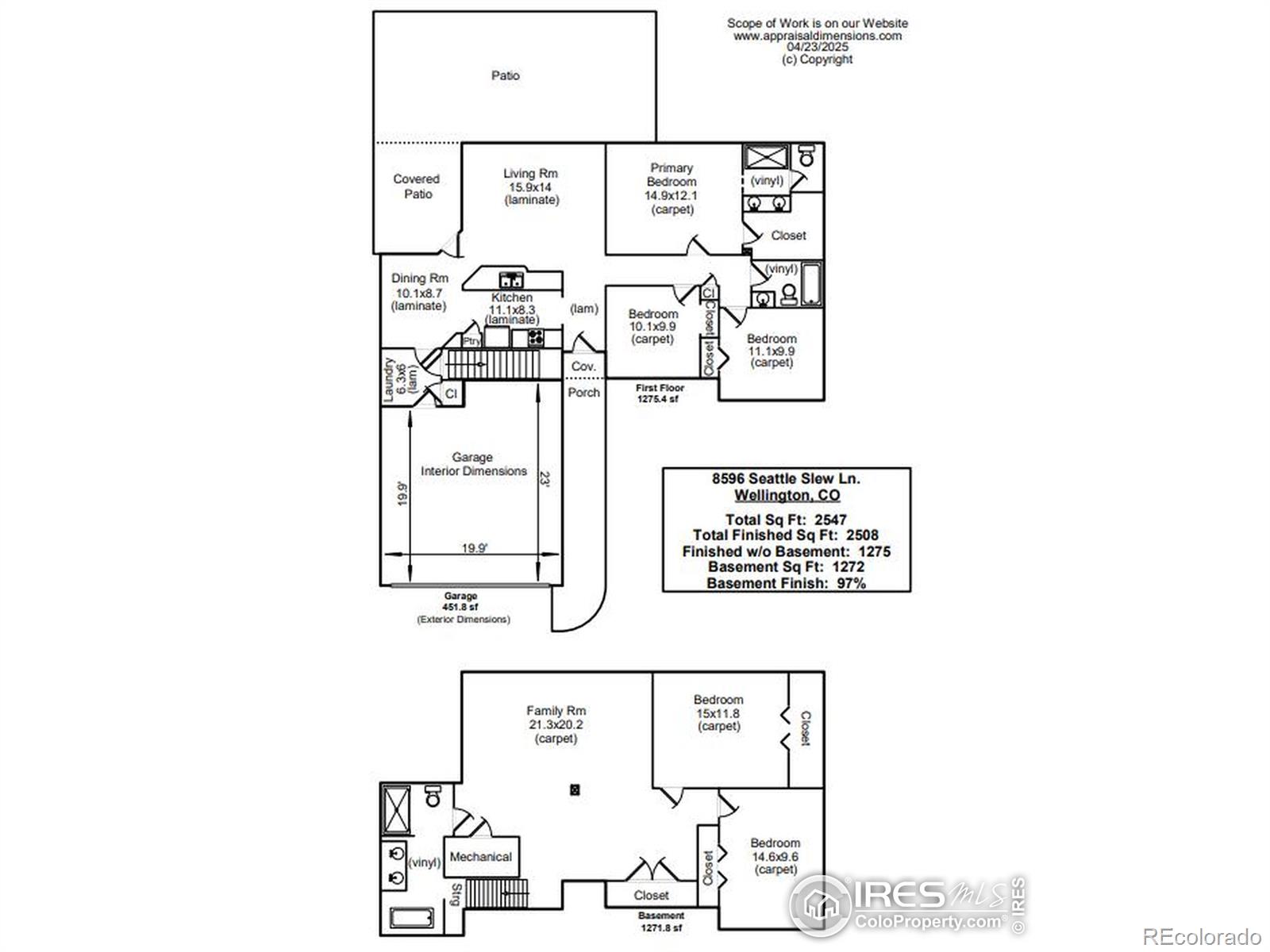 MLS Image #39 for 8596  seattle slew lane,wellington, Colorado