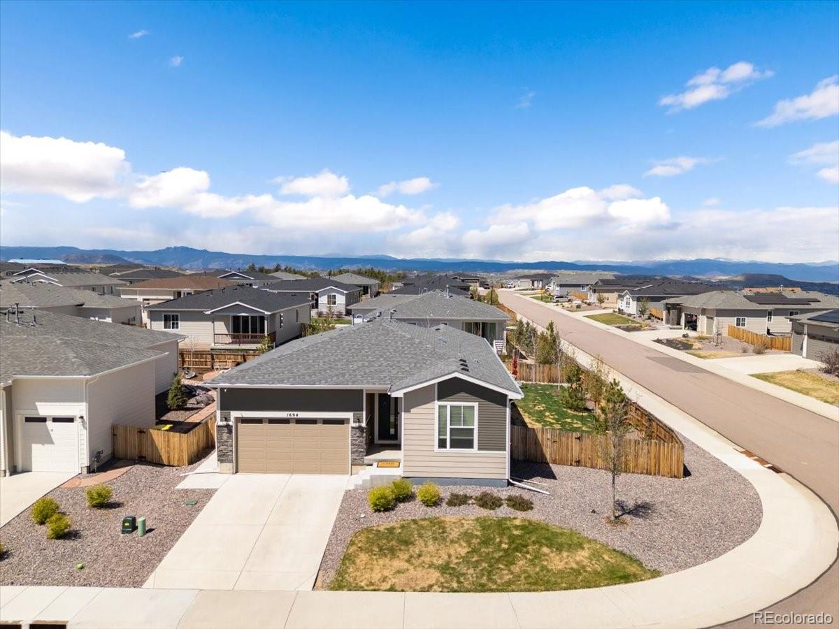 MLS Image #1 for 1694  castle vista way,castle rock, Colorado