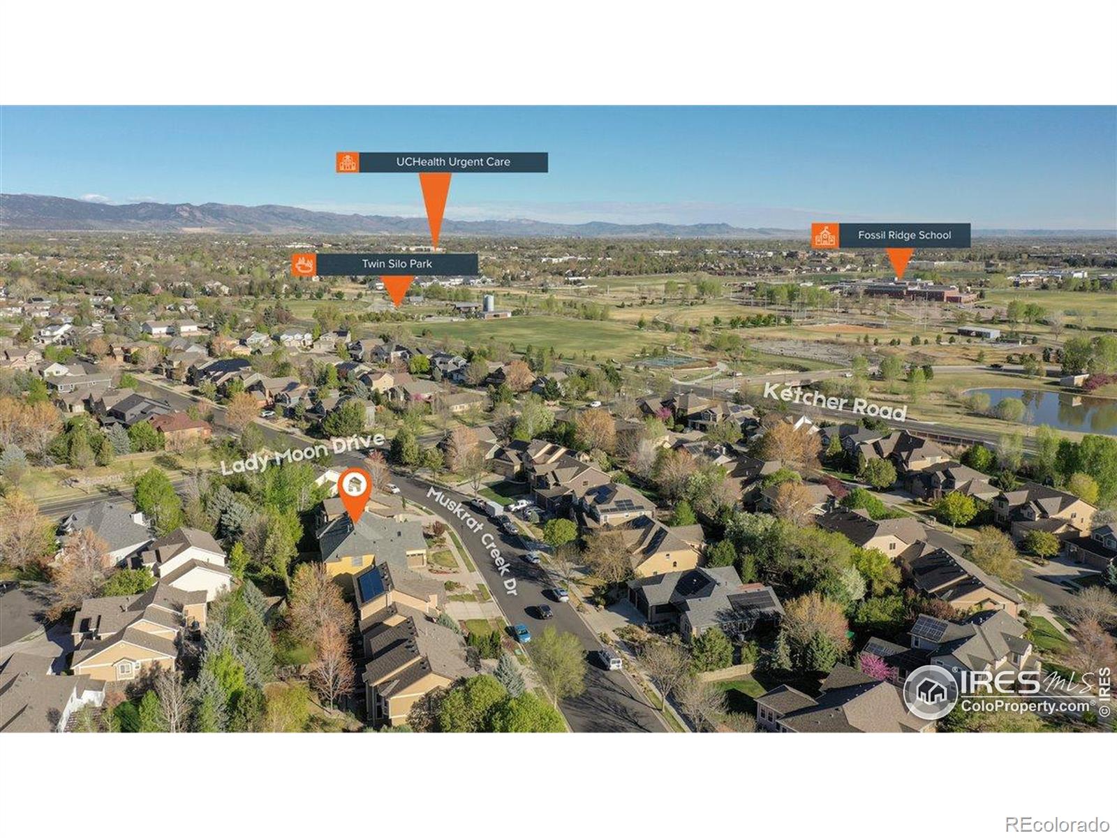 MLS Image #2 for 3415  muskrat creek drive,fort collins, Colorado