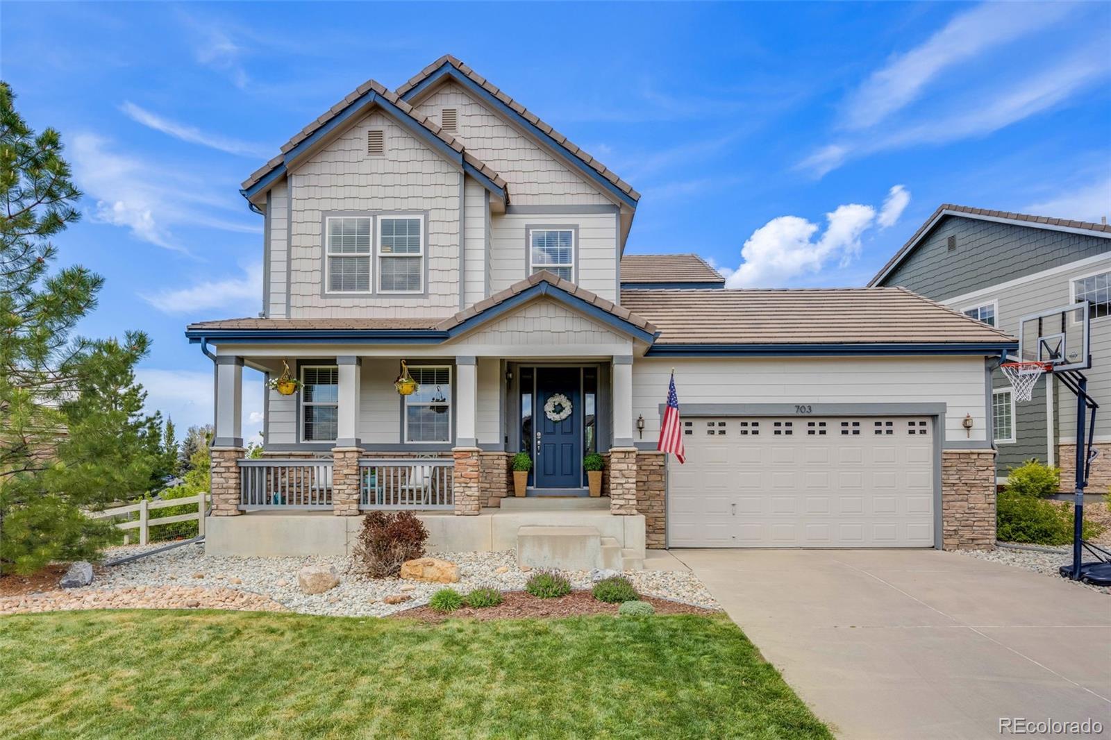 MLS Image #1 for 703  tiger lily way,highlands ranch, Colorado